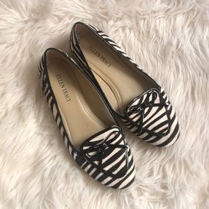 Zebra Calf-hair Loafers